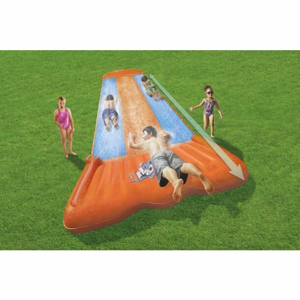 Bestway H2OGO! Waterglijbaan Triple Slide Helling 5 Bestway H2OGO! Waterglijbaan Triple Slide Helling - Afbeelding 3