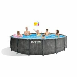 Intex Greywood Prism Frame Zwembad Set Rond Ø 457 X 122 Cm 14 Intex Greywood Prism Frame Zwembad Set Rond Ø 457 X 122 Cm -swimming pool Sales 26742 inuse 2020 300