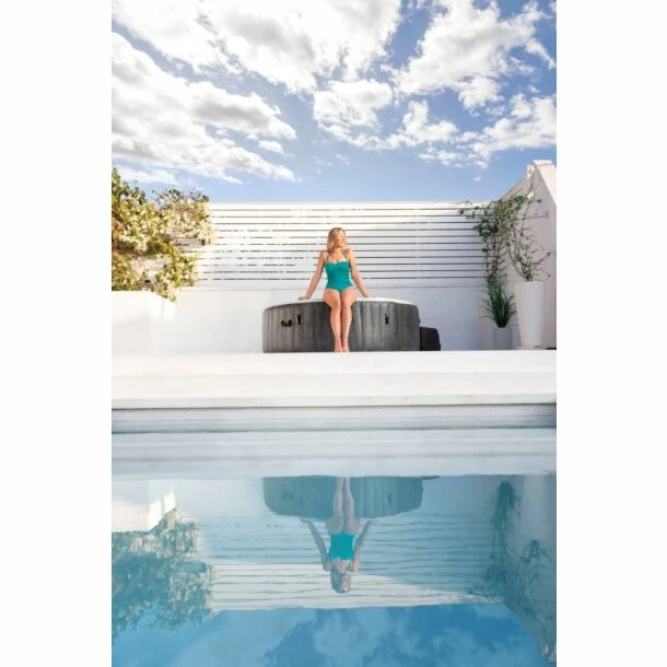 Intex PureSpa Greywood Bubble Deluxe 6 Persoons - WiFi 4 Intex PureSpa Greywood Bubble Deluxe 6 Persoons - WiFi - Afbeelding 2