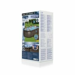 Bestway Power Steel Swim Vista Zwembad Set 488 X 305 X 107 Cm -swimming pool Sales 303021234840 56946gs 66x124cm 3d