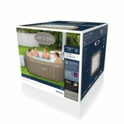 Bestway Lay-Z-Spa Palma HydroJet Pro + Aquatural Set Aroma Crystals 9 X 350 Gram -swimming pool Sales 303021247572 47573 47574 47576 47577 303021258682 60057 96x75x83.5cm 3d 150dpi 1