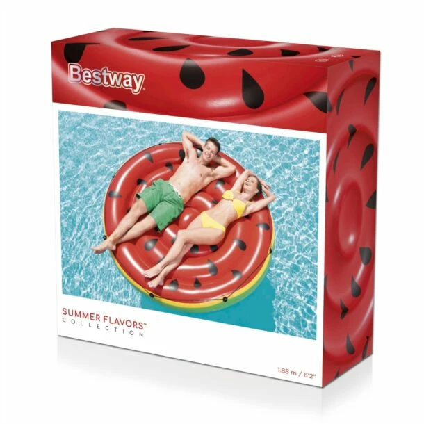 Bestway Watermeloen Eiland Luchtbed Ø 188 Cm 8 Bestway Watermeloen Eiland Luchtbed Ø 188 Cm - Afbeelding 6