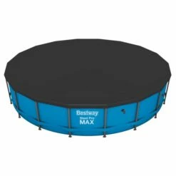 Bestway Afdekzeil Sirocco En Vendavel Rond Zwembad Frame Ø 549 Cm