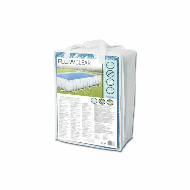 Bestway Isolerend Noppenfolie - Solar Afdekzeil Rechthoekige Zwembad 732 X 366 Cm 5 Bestway Isolerend Noppenfolie - Solar Afdekzeil Rechthoekige Zwembad 732 X 366 Cm - Afbeelding 3