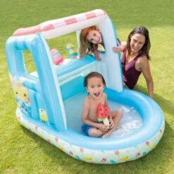 Intex Opblaasbare Ijscokraam En Zwembad -swimming pool Sales 48672 7