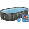 Bestway Power Steel Zwembad 610 Cm + Complete Onderhoud Set -swimming pool Sales 5611racs power steel pool 610 all in one care set