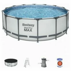 Bestway Pro Steel MAX Zwembad Rond Ø 427 X 122 Cm -swimming pool Sales 5612x 4 600x600 1