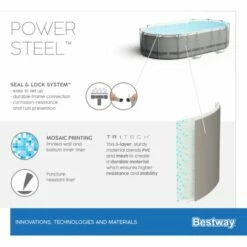 Bestway Power Steel Zwembad Set 427 X 250 X 100 Cm -swimming pool Sales 56620 02 power steel