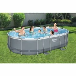 Bestway Power Steel Zwembadset 488 X 305 X 107 Cm -swimming pool Sales 56655 56450 56448 7448 ls web pl001