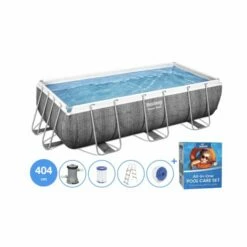Bestway Power Steel Zwembad 404 Cm + Complete Onderhoud Set -swimming pool Sales 56721acs pack