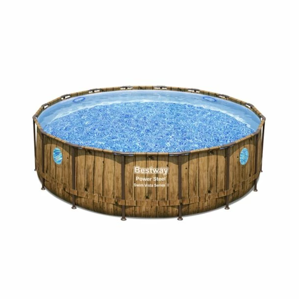 Bestway Power Steel Swim Vista Zwembad Set Rond Ø 488 X 122 Cm 3 Bestway Power Steel Swim Vista Zwembad Set Rond Ø 488 X 122 Cm