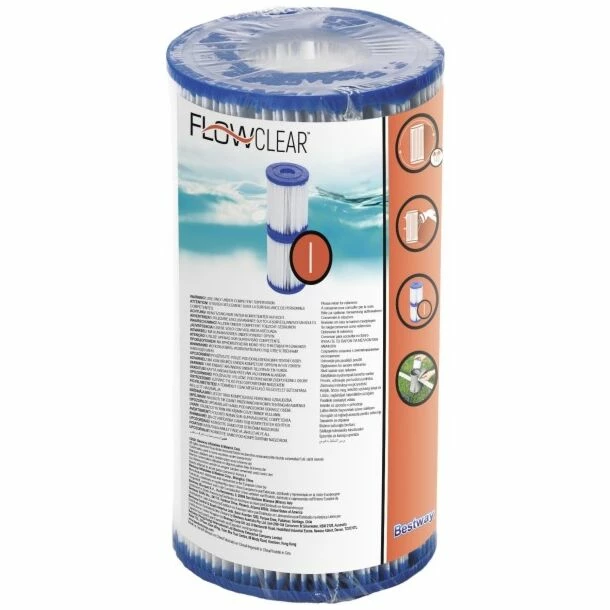Bestway Flowclear - VALUE PACK 12 St. Cartridgefilter Type I 5 Bestway Flowclear - VALUE PACK 12 St. Cartridgefilter Type I - Afbeelding 3