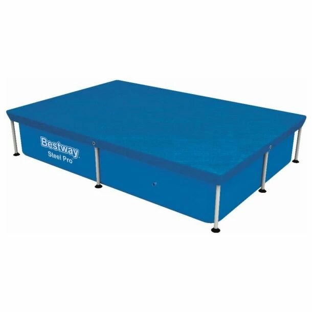 Bestway Flowclear Afdekzeil Rechthoekig Zwembad 221 X 150 Cm 5 Bestway Flowclear Afdekzeil Rechthoekig Zwembad 221 X 150 Cm - Afbeelding 3