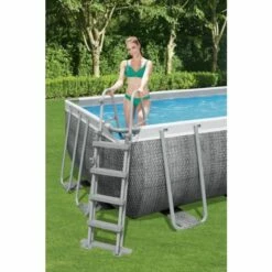 Bestway Trap Opbouw Zwembad 122 Cm -swimming pool Sales 58331xxx21 7367 ls web powe steel rectangular rattan flat tube
