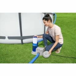 Bestway Cartridge Filterpomp Flowclear Transparant 5.678 L/u -swimming pool Sales 58675 4