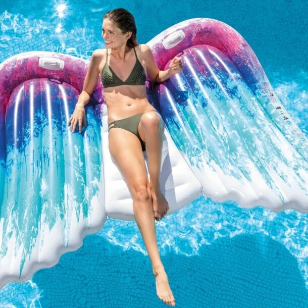 Intex Angel Wings Luchtbed - Engel Vleugels 6 Intex Angel Wings Luchtbed - Engel Vleugels - Afbeelding 4