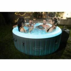 Bestway Lay-Z-Spa Bali AirJet + LED -swimming pool Sales 60009 dsc05429 ls web