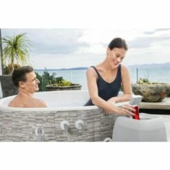 Bestway Lay-Z-Spa Vancouver AirJet Plus + WiFi + Aquatural Set Aroma Crystals 6 X 350 Gram -swimming pool Sales 60027 0234 ft web