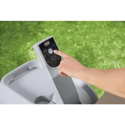 Bestway Lay-Z-Spa Palma HydroJet Pro + Aquatural Set Aroma Crystals 9 X 350 Gram -swimming pool Sales 60057 lay z spa palma display 1