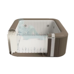 Bestway Limited Edition: Lay-Z-Spa Palma HydroJet Pro -swimming pool Sales 60057 lzs palma cross section