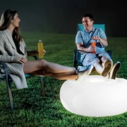 Intex Opblaasbare Voetenbank LED Ottoman -swimming pool Sales 68697 5