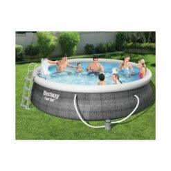 Bestway Fast Set Zwembad Rotan Ø 457 X 107 Cm -swimming pool Sales 76755637 6337463341 10