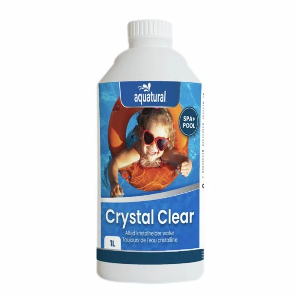 Aquatural Crystal Clear 1 Liter - Voor Kristalhelder Zwembad En Spa Water 3 Aquatural Crystal Clear 1 Liter - Voor Kristalhelder Zwembad En Spa Water