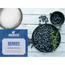 Aquatural Fruits Aroma Set - Badzout Met Fruit Aroma's & Dode Zeezout - Sinaasappel, Citroen, Bessen -swimming pool Sales aquatural berries aroma crystals benefits 2