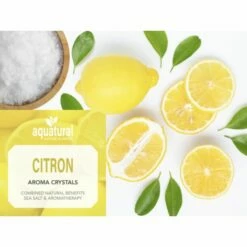 Aquatural Spa Wellness Set Met Aromatische Badkristallen & Dode Zeezout - Citroen, Eucalyptus, Lavendel -swimming pool Sales aquatural citron aroma crystals benefits 4
