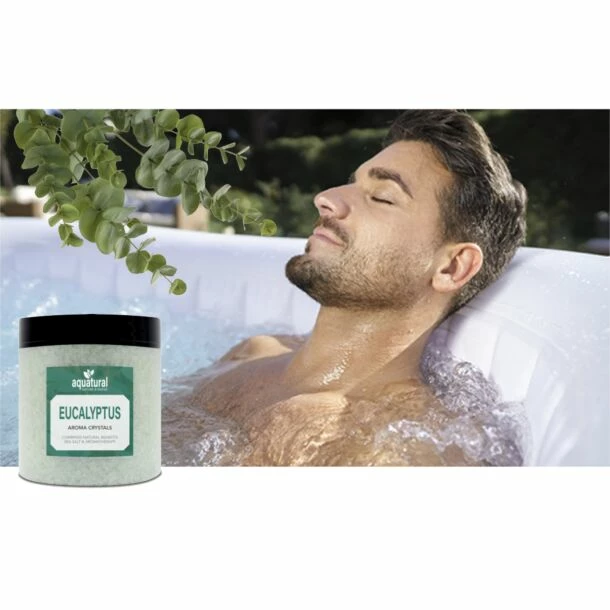 Aquatural 'Fresh' Set - Spa Aroma Crystals 3 X 350 G 4 Aquatural 'Fresh' Set - Spa Aroma Crystals 3 X 350 G - Afbeelding 2