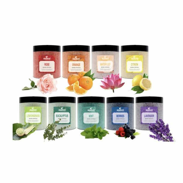 Bestway Lay-Z-Spa Palma HydroJet Pro + Aquatural Set Aroma Crystals 9 X 350 Gram - Afbeelding 3