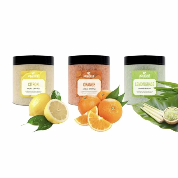Aquatural 'Citrus' Set - Spa Aroma Crystals 3 X 350 G 3 Aquatural 'Citrus' Set - Spa Aroma Crystals 3 X 350 G