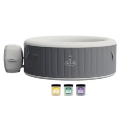 Bestway Lay-Z-Spa Bali + Aquatural Set Aroma Crystals + LED