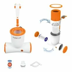 Bestway Flowclear Skimatic Cartridge Filterpomp 2.574 L/u -swimming pool Sales bestway accessories set 58462 58463e 58469 58470 58470e 5