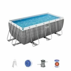 Bestway Power Steel Zwembad Set 412 X 201 X 122 Cm -swimming pool Sales bestway agp set 13ft6inx6ft7inx48in power steel 56722 56722gb 56722gs 5