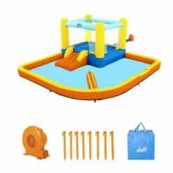Bestway Beach Bounce Waterpark 365 X 340 X 152 Cm 9 Bestway Beach Bounce Waterpark 365 X 340 X 152 Cm -swimming pool Sales bestway constant air set 53381 53381au 53381gb 53382 53382e 5