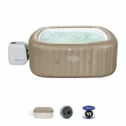 Bestway Lay-Z-Spa Palma HydroJet Pro + Aquatural Set Aroma Crystals 9 X 350 Gram -swimming pool Sales bestway spa1 set 60057 60057gb 150dpi 1