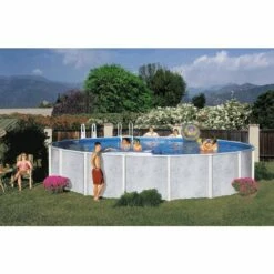 Interline Graystone All-in-set Zwembad Ø 460 X 132 Cm -swimming pool Sales gs 1