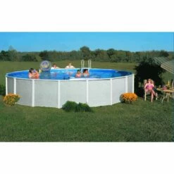 Interline Graystone All-in-set Zwembad Ø 460 X 132 Cm -swimming pool Sales gs 3