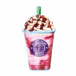 Intex Opblaasbaar Roze Bessen Milkshake Luchtbed - Berry Pink Splash