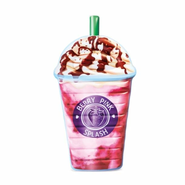 Intex Opblaasbaar Roze Bessen Milkshake Luchtbed - Berry Pink Splash 3 Intex Opblaasbaar Roze Bessen Milkshake Luchtbed - Berry Pink Splash