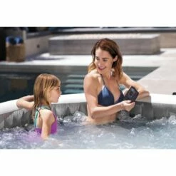 Intex PureSpa Bubble Deluxe Greywood ECO 4 Persoons - WiFi -swimming pool Sales intex purespa bubble deluxe greywood 18