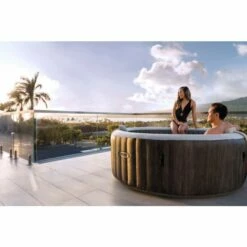 Intex PureSpa Greywood Bubble Deluxe 6 Persoons - WiFi 28 Intex PureSpa Greywood Bubble Deluxe 6 Persoons - WiFi -swimming pool Sales intex purespa greywoo 6 pers 28442 on panoramic terrace