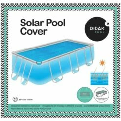 Didak Isolerend Noppenfolie - Solar Afdekzeil Rechthoekig Zwembad 732 X 366 Cm