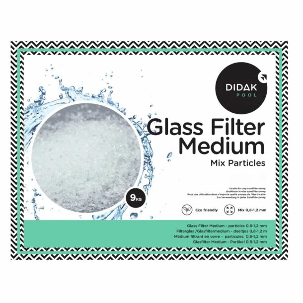 Didak Glas Filter Medium – Mix Glasdeeltjes 0.8 – 1.2 Mm 9 Kg 3 Didak Glas Filter Medium – Mix Glasdeeltjes 0.8 – 1.2 Mm 9 Kg