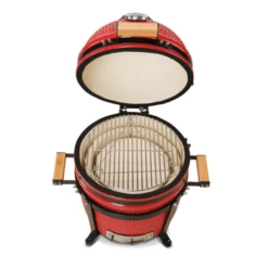 Kamado Bono Minimo Grill -swimming pool Sales kamado minimo open2 15