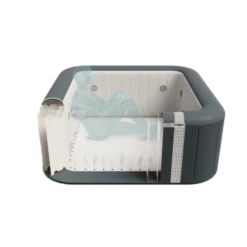 Bestway Lay-Z-Spa Hawaii HydroJet Pro 4 - 6 Personen -swimming pool Sales lzs hawaii hydrojet cross section