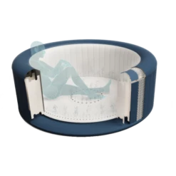 Bestway Lay-Z-Spa Milan Airjet Plus WiFi-module + Aquatural Set Aroma Crystals 6 X 350 Gram -swimming pool Sales lzs milan cross section 1