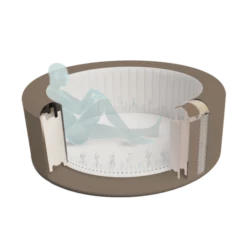 Bestway Lay-Z-Spa Palm Springs AirJet 4 - 6 Persoon -swimming pool Sales lzs palm springs cross section