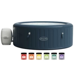 Bestway Lay-Z-Spa Milan Airjet Plus WiFi-module + Aquatural Set Aroma Crystals 6 X 350 Gram